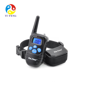 Blue button Waterproof Rechargeable Remote Electric Shock Anti-Bark dog beeper collar
 Blue button Waterproof Rechargeable Remote Electric Shock Anti-Bark dog beeper collar